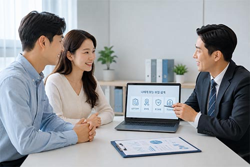 보험 상담 접수 이미지